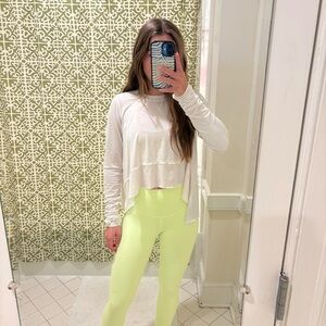 Lululemon Women's Neon Yellow Leggings